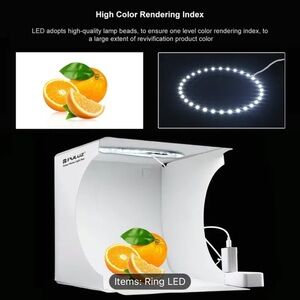 Portable Puluz LED Photo Studio Box - Gently Used